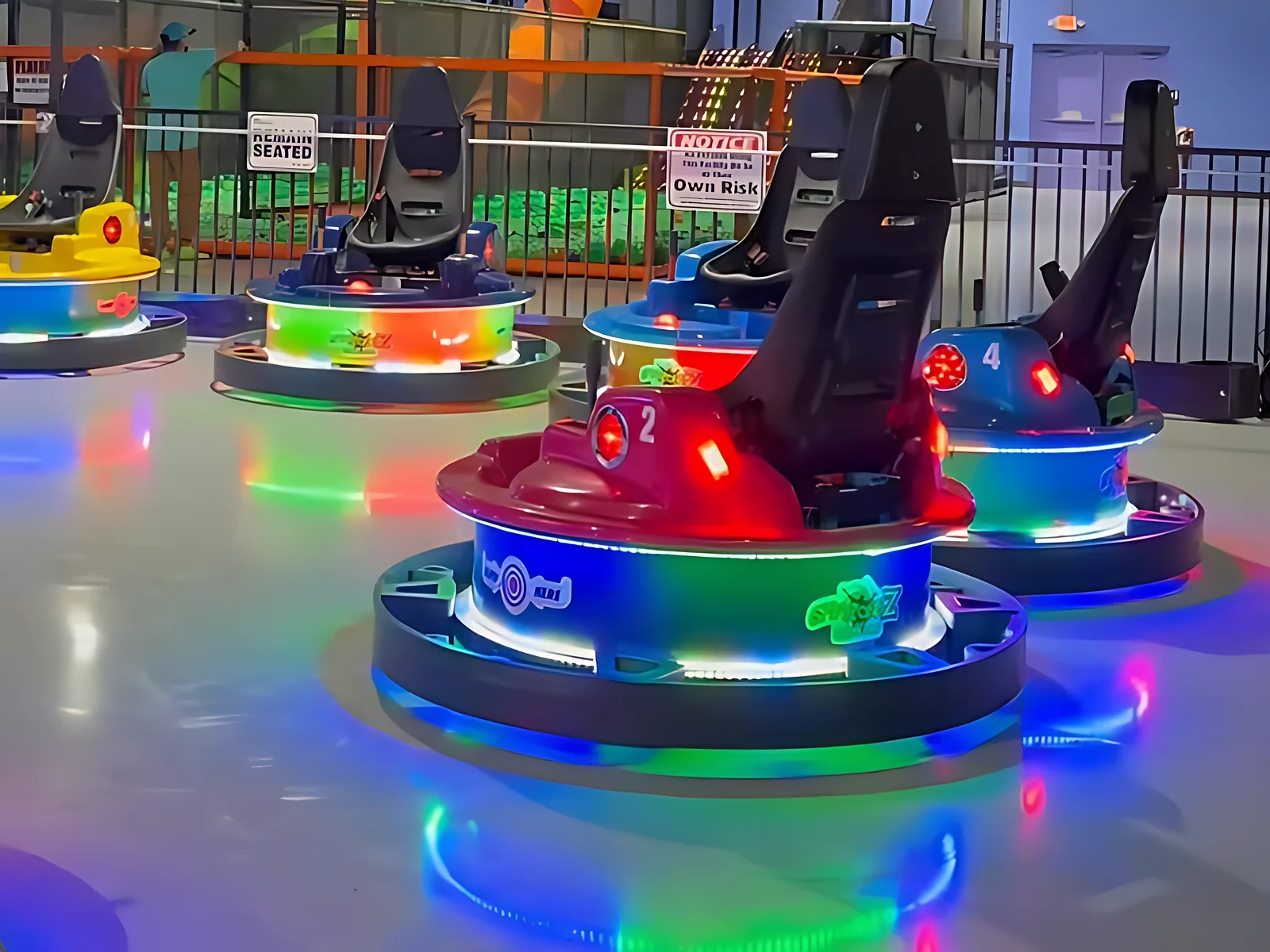 Bumper Cars at Nova Adventure Park Reading