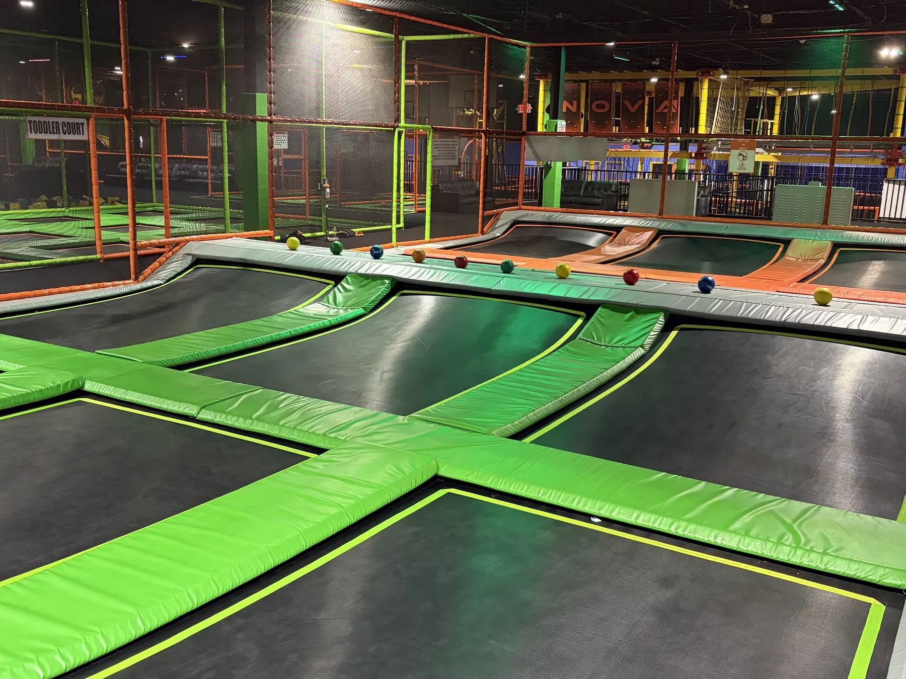 Dodgeball Court at Nova Adventure Park Reading