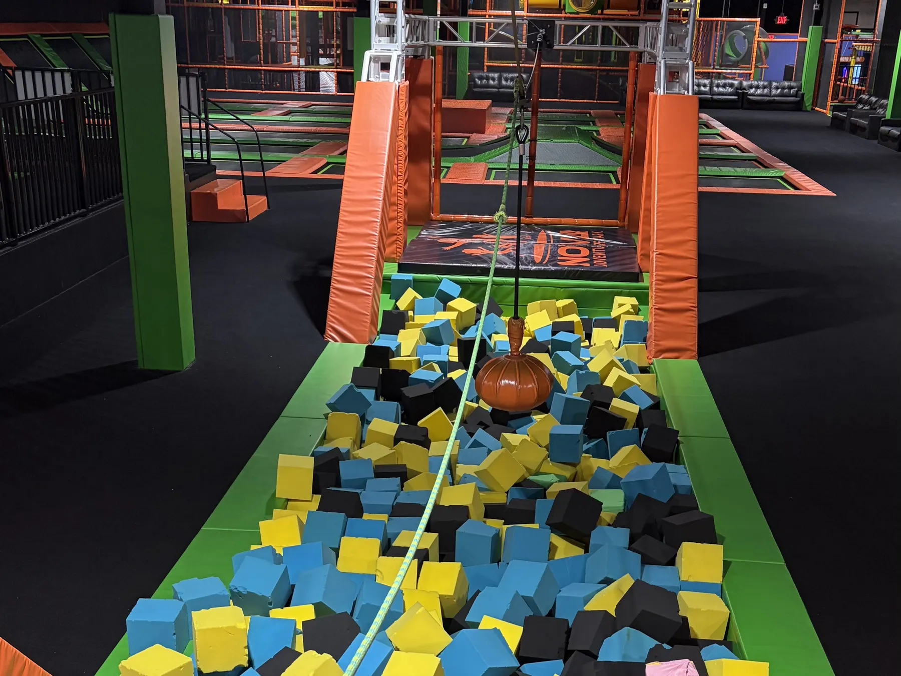 Zip Line at Nova Adventure Park Reading